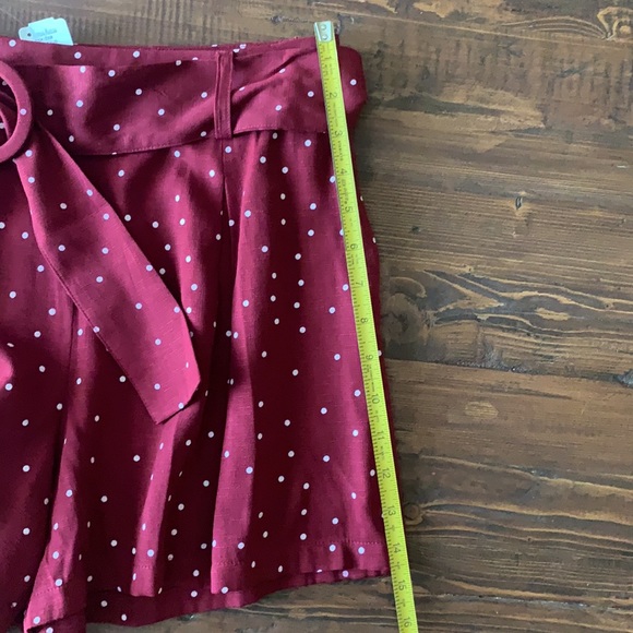 Moon River Polka Dot Belted Short - Picture 11 of 11